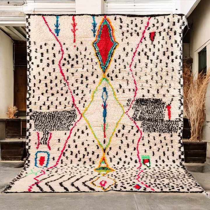 Azilal-colored carpets-220cm-350cm
