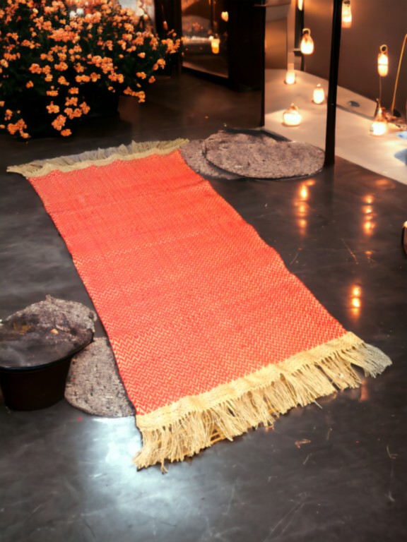 tapis-boucherouite-chanvre-rouge-maroc tapis-boucherouite-chanvre-rouge-maroc