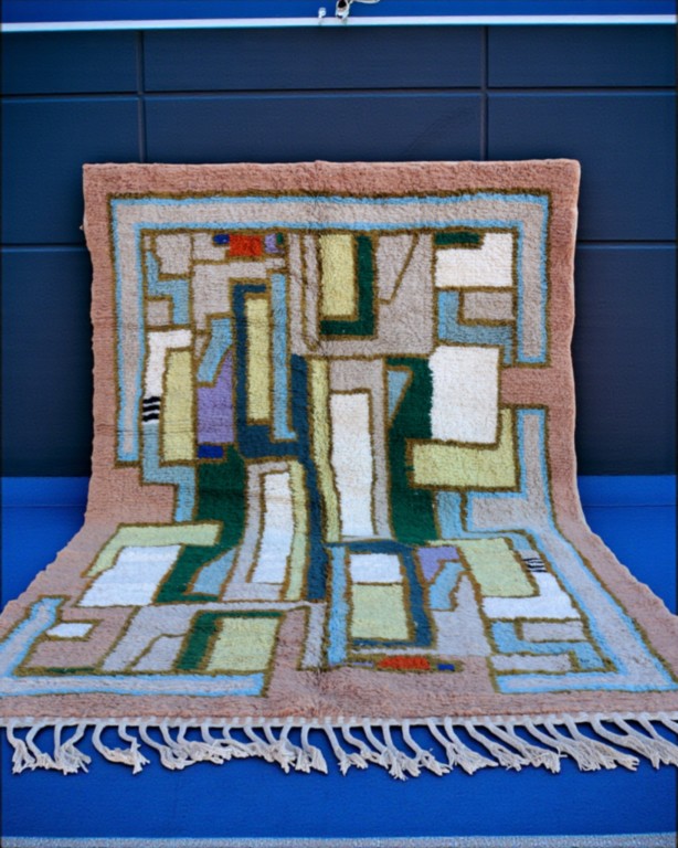 Tapis-design-berbère-multicolor Tapis-design-berbère-multicolor