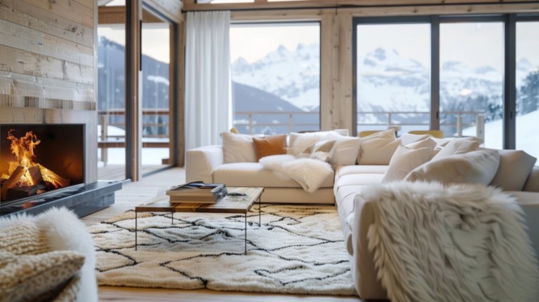 tapis-en-laine-berbere-chalet-montagne