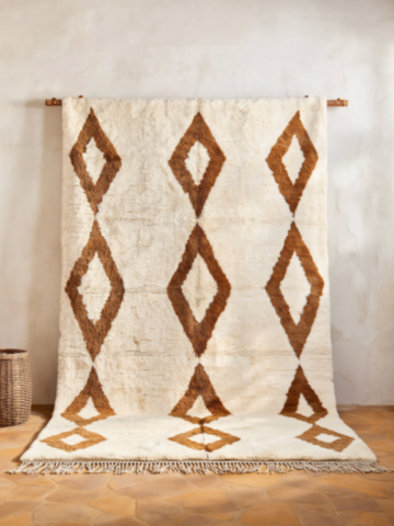 Tapis-gros-losange-marron Tapis-gros-losange-marron