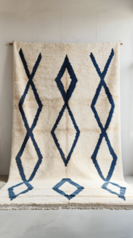 Beni Ouarain high-end blue