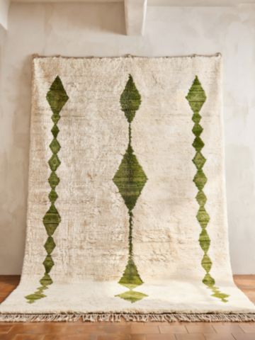 42C-Berber-rug-minimalist-diamond-green 42C-Berber-rug-minimalist-diamond-green