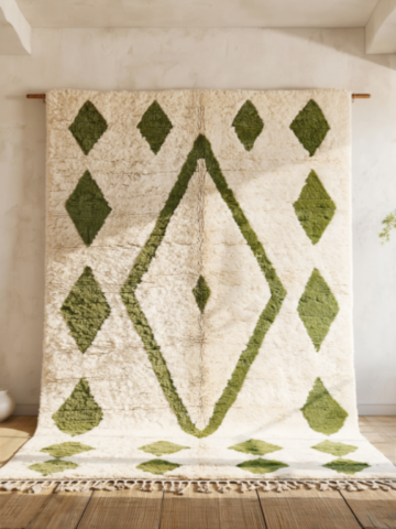 44C-Moroccan-Rug-Green-Diamonds 44C-Moroccan-Rug-Green-Diamonds