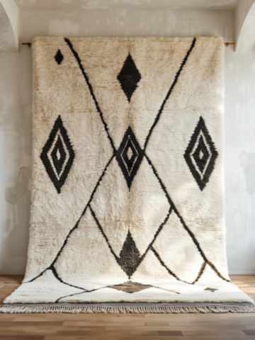 49C-Morocco-rug-white-black 49C-Morocco-rug-white-black