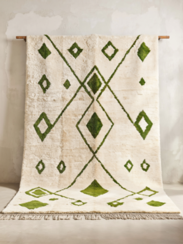 65C-tapis-losanges-Maroc-Vert 65C-tapis-losanges-Maroc-Vert