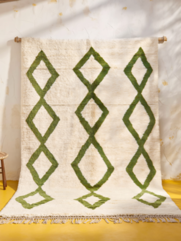 68C-Tapis-Maroc-Berbere-Vert 68C-Tapis-Maroc-Berbere-Vert