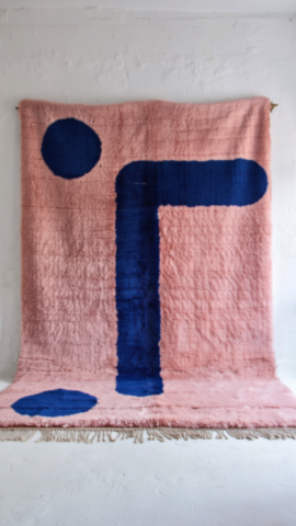 pink berbere rug with blue patterns - 14 pink berbere rug with blue patterns - 14