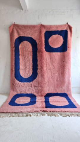 pink berbere rug with blue patterns - 15 pink berbere rug with blue patterns - 15